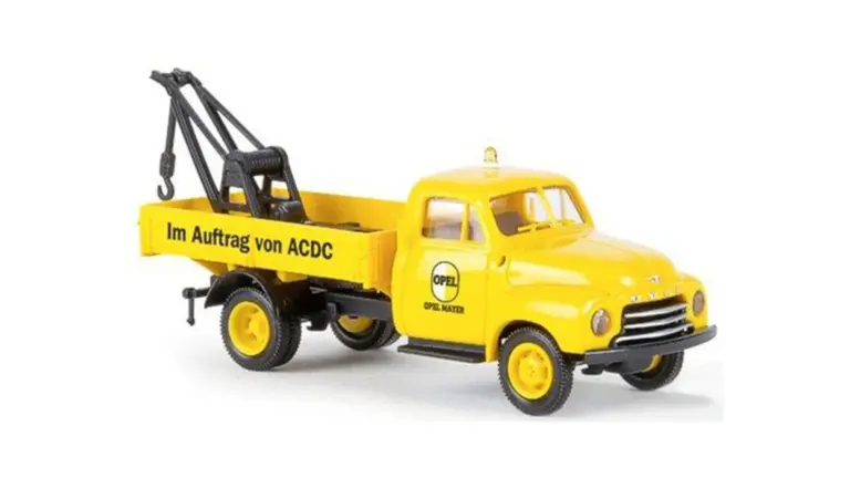 Opel Blitz carro attrezzi ADAC, giallo