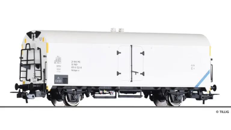 Carro frigorifero Tipo Ibchqss delle PKP epoca IV