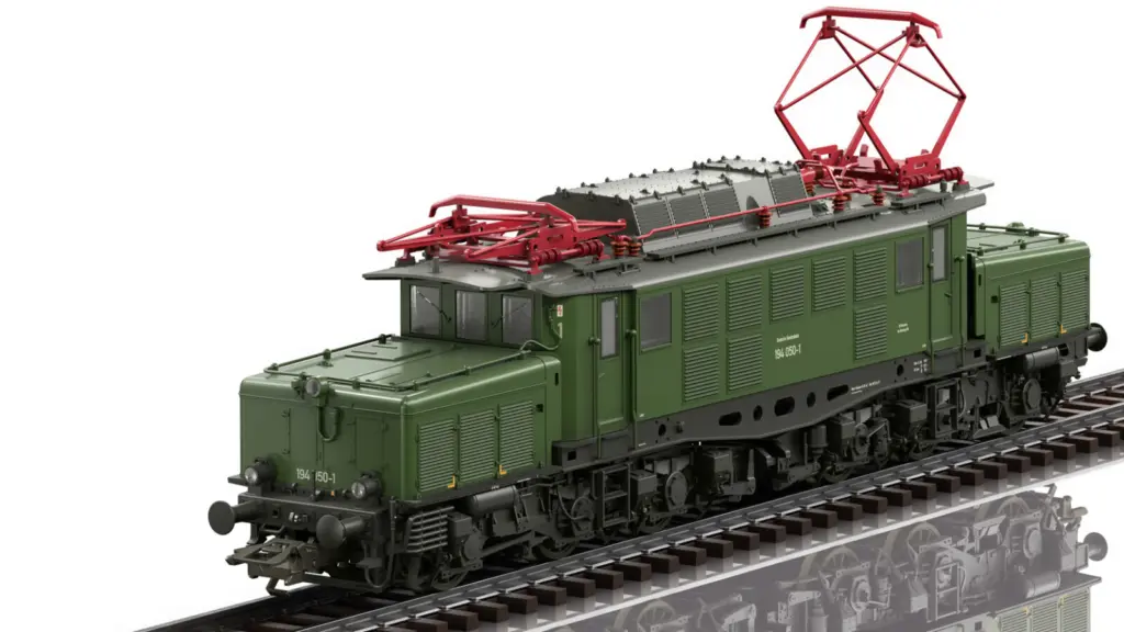 Locomotiva E 194.050-1 (DB) livrea verde epoca IV