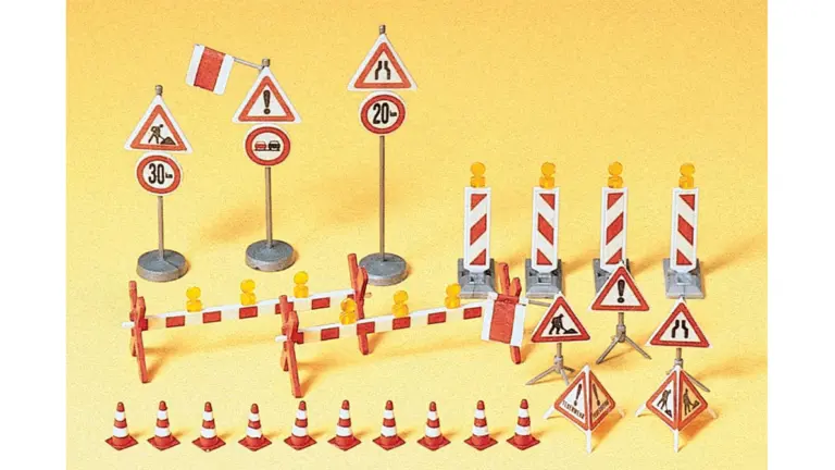 Cartelli traffico e lavori stradali