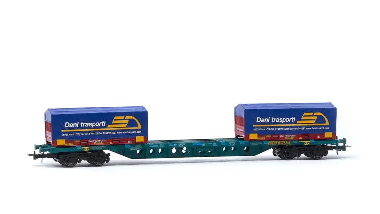 Carro Sgns CEMAT container Dani Trasporti