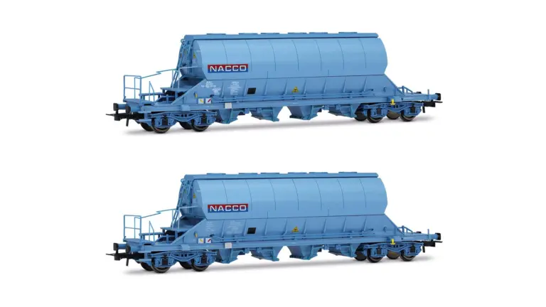 Set 2 carri Tipo Taoos (NACCO) livrea blu
