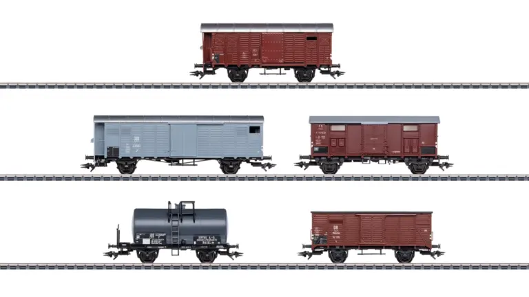 BLS SBB FS ERPAG DB | Set 5 carri | Scala H0