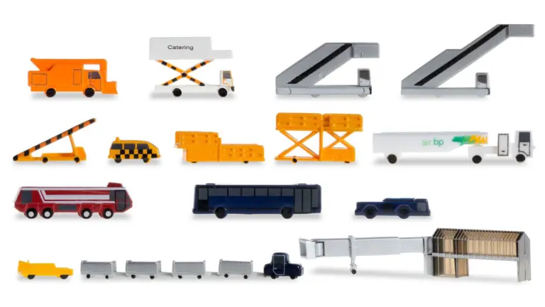 Accessori aeroporto (19 pz.) | Scala 1:500