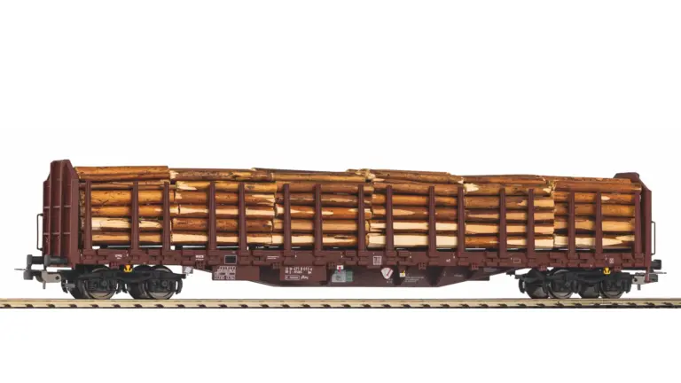 D-RSBG Carro Tipo Roos-t642 con legna | Scala H0