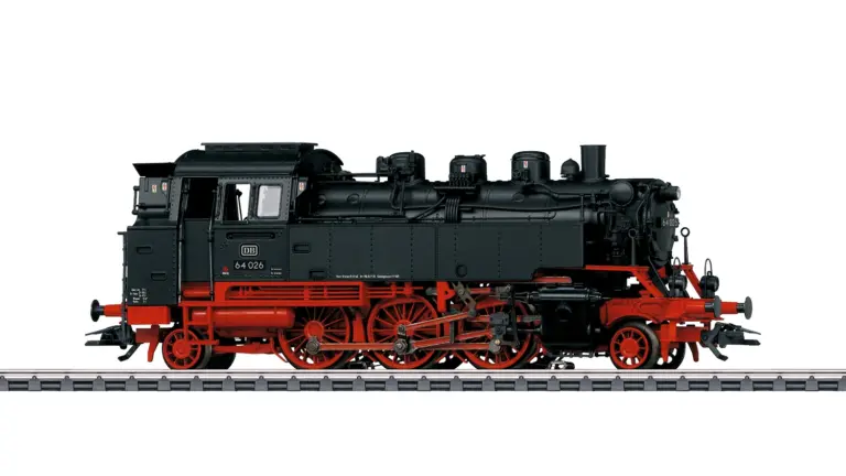 DB Locomotiva 64.026 casse acqua rivettate | Scala H0