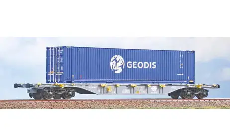F-ERSA Carro Tipo Sggmrss 60’ Geodis | Scala H0