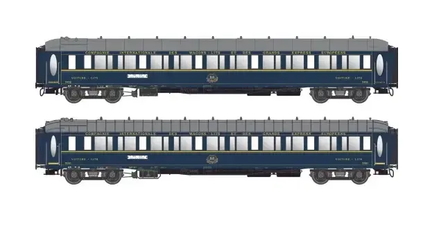 CIWL Set di 2 carrozze “Train Bleu” | Scala H0