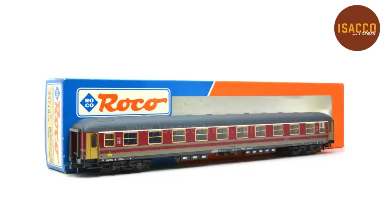 FS Carrozza UIC-X 1° classe rosso fegato | Scala H0