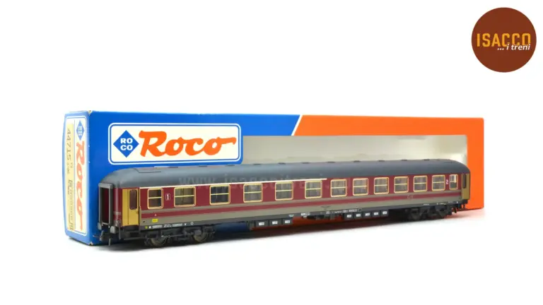 FS Carrozza UIC-X mista rosso fegato | Scala H0