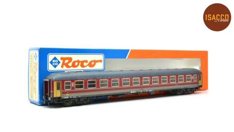 FS Carrozza UIC-X 2° classe rosso fegato | Scala H0