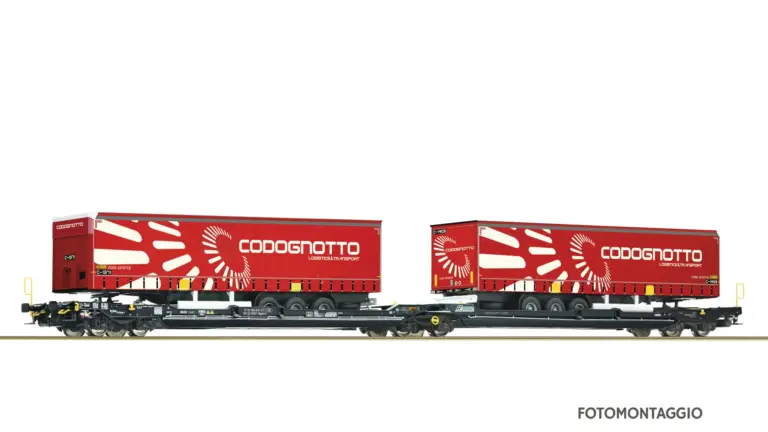 CH-CEMAT Carro Tipo Sdggmrs "Codognotto" | Scala H0