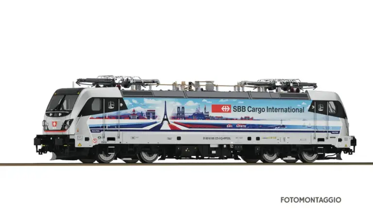 D-RPOOL Locomotiva 188.125 “Frankreichpiercer” SBB | Scala H0